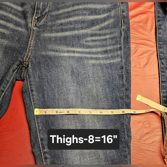 Soho High Waist Boyfriend Ankle/Crop w/Matching Belt sz6 w/Stretch E.U.C - Picture 4 of 8